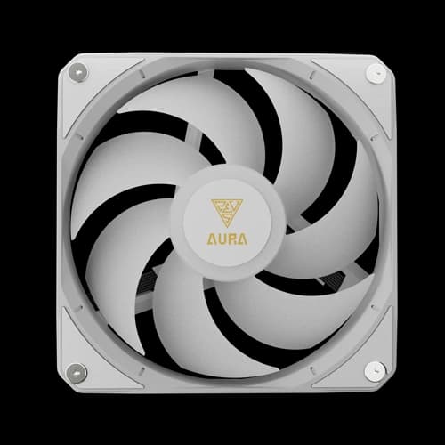 Gamdias AURA GL360 LCD White ARGB CPU Liquid Cooler